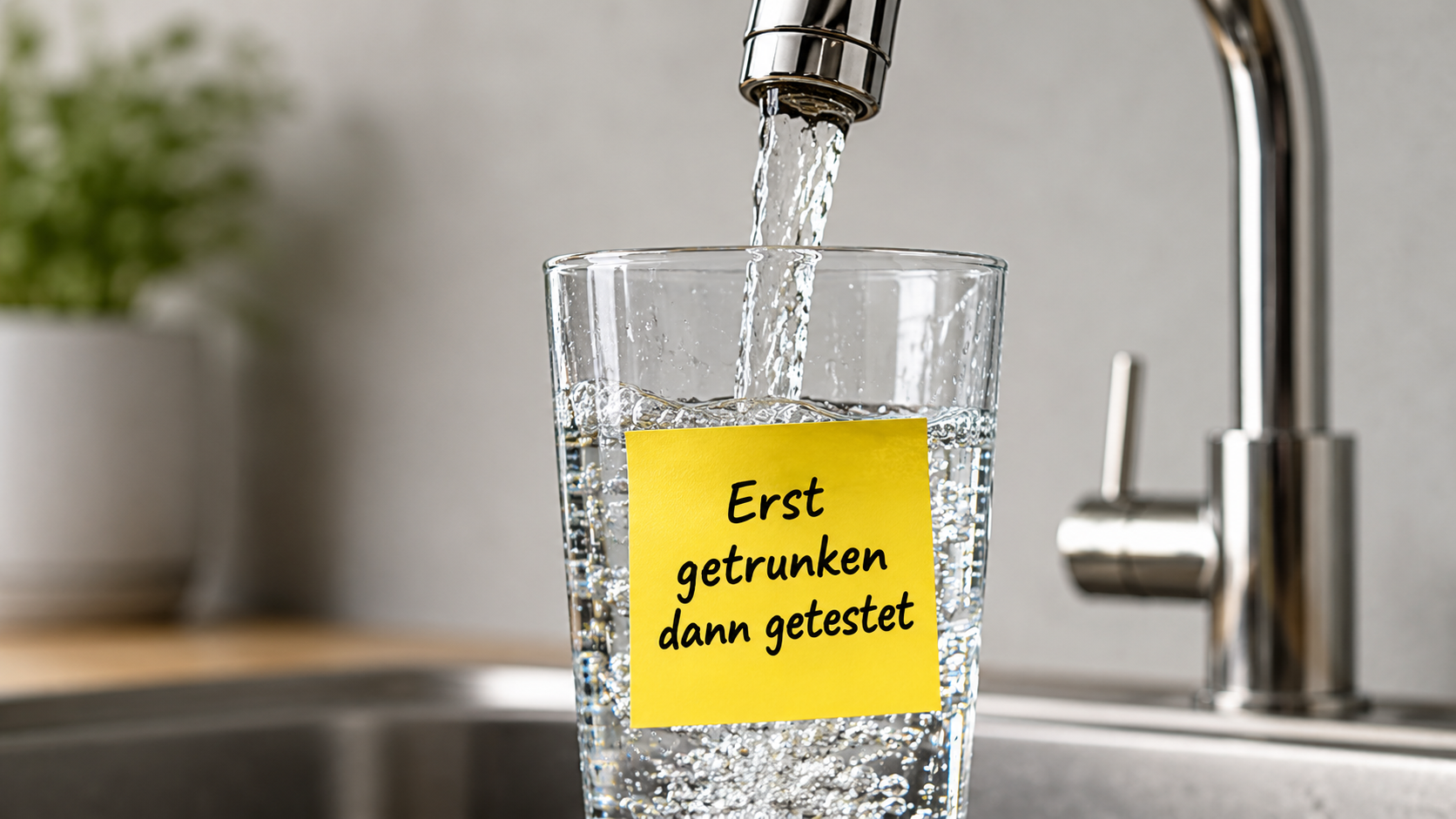 Erst getrunken, dann getestet