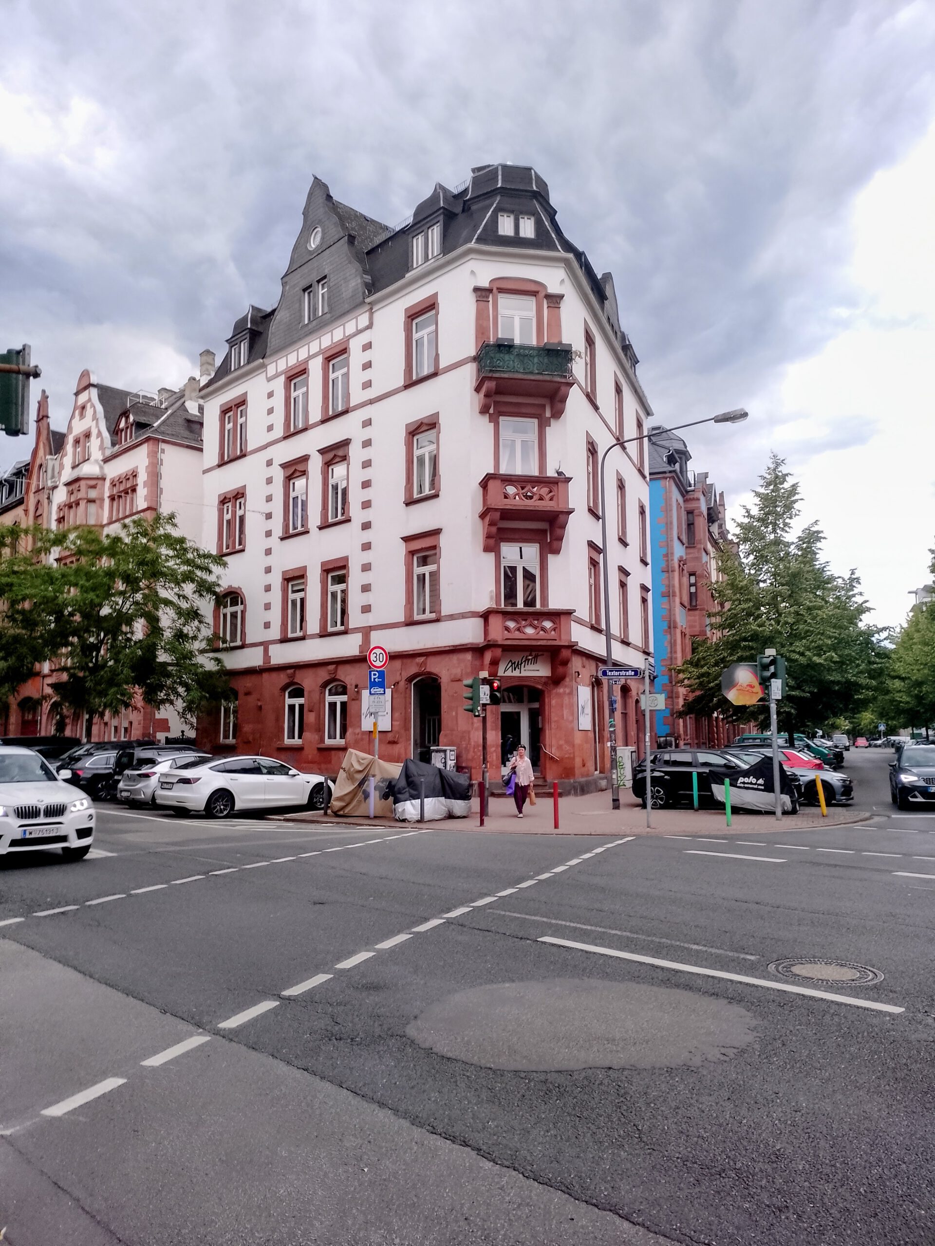 Frankfurt Wohnblock aus der Jahrhundertwende
